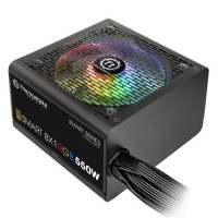 THERMALTAKE Smart BX1 RGB 550W 80 PLUS Bronze Sleeve Cable Flat Power Supply